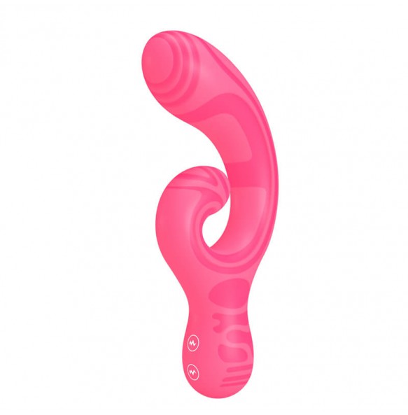 PRETTY LOVE - VERITY Pattern Dual-Motor Vibration Massager (Chargeable - Red Rose)